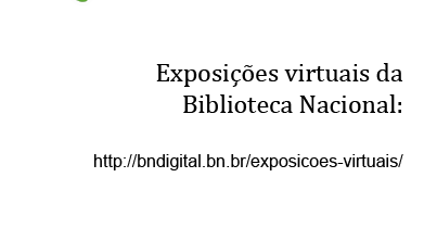 Exposições virtuais da Biblioteca Nacional