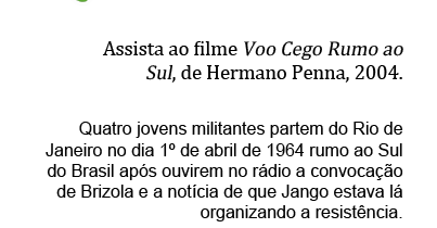 Filme sobre o golpe de 1964