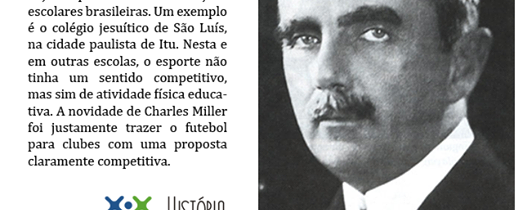 Charles Miller não trouxe o futebol para o Brasil