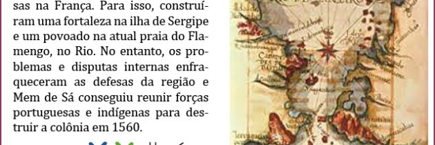 Primeira colonia francesa no Brasil