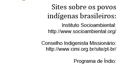 Sites sobre os indígenas do Brasil