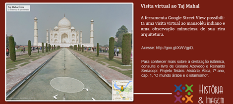 Visita virtual ao Taj Mahal