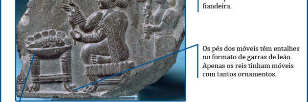 Representação de uma deusa ou uma cortesã do palácio de Susa